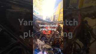 Yamaha ki clutch plate aise dalen short videotrending automobile [upl. by Ferrell]