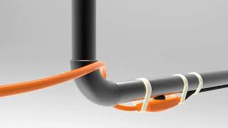 Pipe Heating Cable Installation  Protect Pipe from Freezing in Winter [upl. by Dacey58]