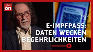 Datenschützer Registerpflicht im EImpfpass gehe zu weit  BLICKWECHSEL Das Nachrichtenmagazin [upl. by Lseil51]