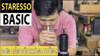 Máy pha cà phê cầm tay Staresso Basic một cái búng tay và cái kết hơn cả sự mong đợi [upl. by Anaeel]