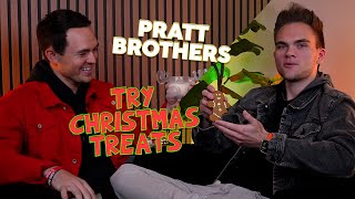 Pratt Brothers try Christmas treats [upl. by Sunshine]