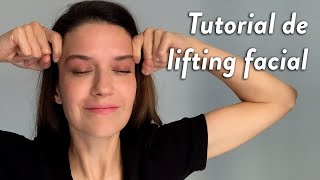 Tutorial de lifting facial con Elisa Heros  MomentoHealWell [upl. by Brandwein]