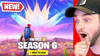 NEW Fortnite SEASON 6 is HERE  New Map Skins  MORE Zero Crisis Live Event [upl. by Lebatsirhc]