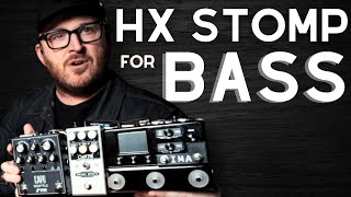 HX Stomp for Bass The Perfect Mini Pedalboard wIan Martin Allison [upl. by Nitsirhc511]