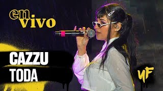 Cazzu  Toda en vivo en BuenosAiresTrap [upl. by Artus]