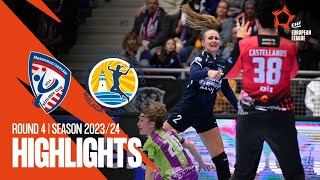 Motherson Mosonmagyarovari KC vs Costa del Sol Malaga  Round 4  EHF European League Women 202324 [upl. by Ketchan]