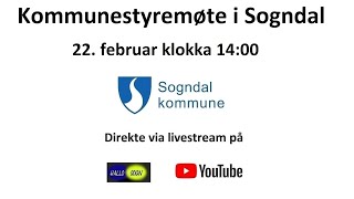 Kommunestyremøte i Sogndal 22 februar 2024 [upl. by Hirz541]