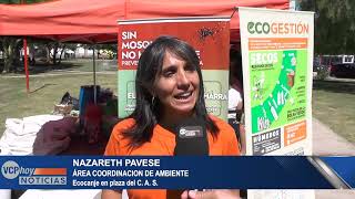 NUEVA JORNADA DE ECOCANJE EN LA PLAZA DEL CAS [upl. by Milon]