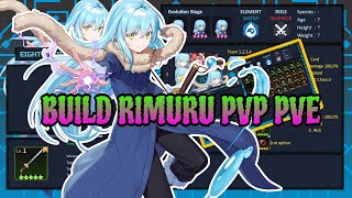 Build Rimuru PvP And PvE Guardian Tales Accessories Relics Merch [upl. by Draner214]