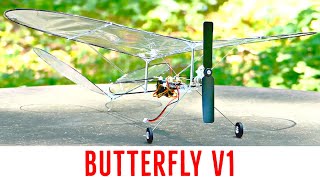 MinimumRC Butterfly V1 Ultralight Micro SlowFlyer Kit [upl. by Fabiola247]