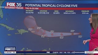 Tropical Storm Ernesto to form Monday in the Atlantic [upl. by Leund]