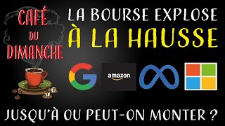 💰Les Bourses EXPLOSENT à la HAUSSE Trimestriels d’Amazon Google Meta Microsoft [upl. by Eaver]