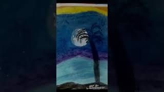 Scenery🌺🌳 love trending viralvideo music drawing scenery nature naturelover natural art [upl. by Milburn]