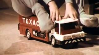 VINTAGE MID 1960s TEXACO TOY TRUCK COMMERCIAL [upl. by Foushee588]