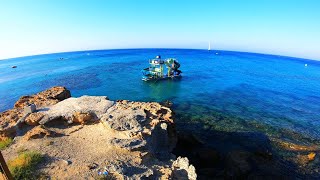 Cyprus Protaras Jungle Float at Fig Tree Bay Beach [upl. by Georgia]