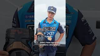 Axis Pro Knee Brace Testimonial with Preston Kilroy kneebrace supercross dirtbike motocross [upl. by Dumanian]