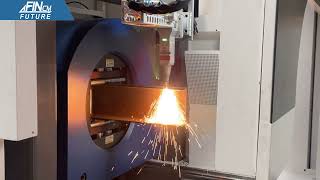 Laser Machine for Cutting Channel Steel [upl. by Mac]