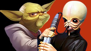 Yoda dancing to Cantina Band  STAR WARS [upl. by Riggall998]