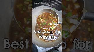 New Paneer Manchow Soup Recipe for Winters Shorts [upl. by Myrtice203]