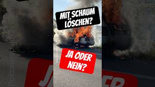 🫧 Mit Schaum löschen 🔥 feuerwehr schaum auto [upl. by Sullecram1]