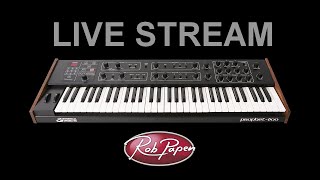 Rob Papen Live Stream 2 June 2022 Dave Smith Prophet600 and MIDI [upl. by Aitam]