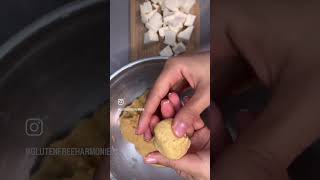 VIRAL CheeseStuffed Pumpkin Gnocchi Gluten Free 😱 glutenfreediet glutenfreerecipe viralvideo [upl. by Phippen697]