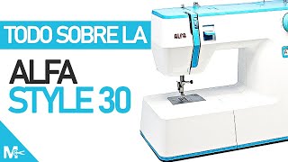 ► Máquina de Coser ALFA STYLE 30 🧵 Características Calidad y Precio ✔️ [upl. by Vogele337]