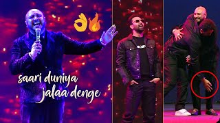 GOOSEBUMPS 🔥👌  Saari Duniya Jalaa Denge Song Live Performance By B Praak  Animal  Ranbir Reaction [upl. by Auhsaj]