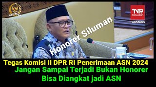 🔴Pengangkatan Honorer 2024 Jangan Sampai ada titipan dan Honorer Siluman [upl. by Hiasi]