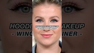 Eyeliner For Hooded Eyes hoodedeyemakeup [upl. by Ateerys839]