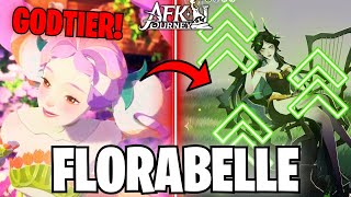 AFK JOURNEY  DÉCOUVERTE FLORABELLE TRAILER ET COMPÉTENCES UN NEW HERO QUI VA RENDRE CECIA BROKEN [upl. by Ennej]