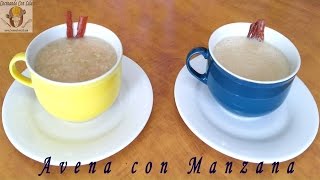 AVENA CON MANZANA Y AJONJOLÍ  DESAYUNO NUTRITIVO [upl. by Gagne400]