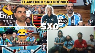 REAÇÕES GRÊMISTAS FLAMENGO 5X0 GRÊMIO  LIBERTADORES 2019  RELEMBRE [upl. by Nahaj]