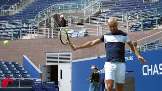 Richard Gasquet Backhand Slow Motion 2019 [upl. by Jaffe]