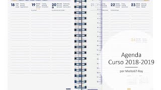 Agenda Curso 20182019 Semana Vista Vertical Finocam Institut 532221519 [upl. by Cope]