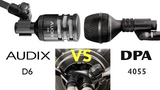 Kick Drum Mic Shootout  AKG D112 Shure Beta 52a Audix D6 [upl. by Jan928]