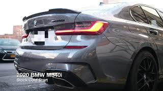 2020 G20 BMW M340i Active Autowerke Catted Downpipe [upl. by Enyaht]