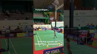 soowww Semi final Usia Dini Putri  SIRNAS B MDO  Keiko vs Bilgis badminton atlitbadminton [upl. by Charlie506]