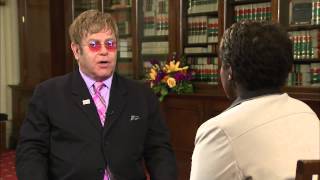 Elton John on AIDS Compassion is Part of the Cure [upl. by Anjela]