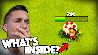 WHATS INSIDE THE CAKE Clash of Clans Birthday UPDATE [upl. by Demodena]