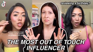 The most OUT OF TOUCH Influencer Tiktok Drama [upl. by Ellekcir]