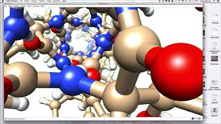 UCSF Chimera Visualización y animación [upl. by Nyasuh]