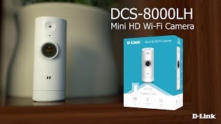 DLink Mini HD WiFi Camera DCS8000LH [upl. by Orpha74]