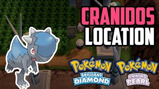 How to Catch Cranidos  Pokémon Brilliant Diamond amp Shining Pearl [upl. by Ilowell]