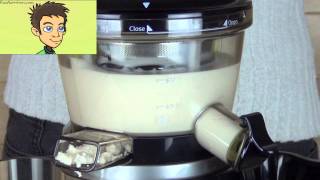 Omega VRT400 HDS Juicer Complete Product Demonstration in the Raw Nutrition Kitchen Almond Milk [upl. by Mihcaoj153]