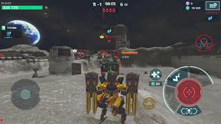 War Robots Hack  Erebus using ability all the time [upl. by Sreip]