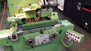 OVERBECK 400R universal cylindrical grinder  Universal Rundschleifmaschine marcelsmaschinench [upl. by Hurwit]