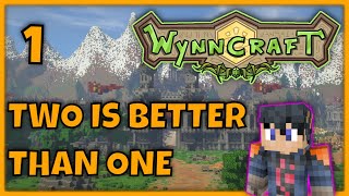 Wynncraft Ep 1  Introducing Slythen to Wynncraft  Minecraft MMORPG Coop Lets Play With Slythen [upl. by Zeni]