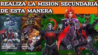 COMO REALIZAR LAS MISIONES DE GRATIFICACIONES Y GRATIFICACIÓN DE ELITE MCOC [upl. by Lundell]