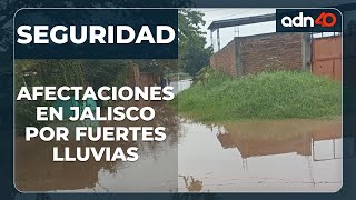 ¡Tormenta histórica en Jalisco Amanecen bajo el agua [upl. by Avruch528]